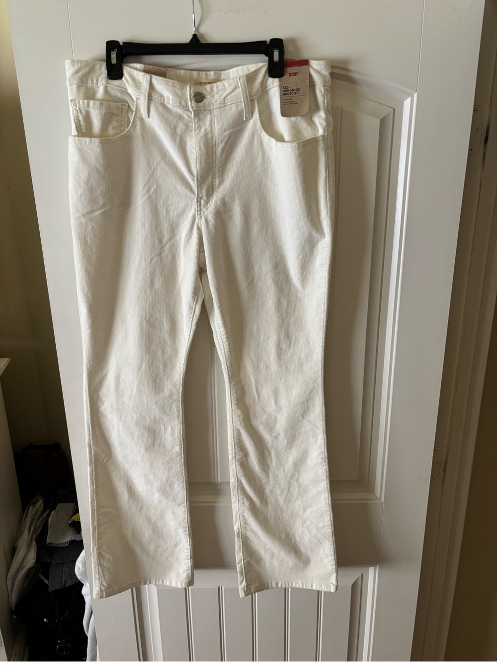 Levi's White Wide-Leg Women's Jeans